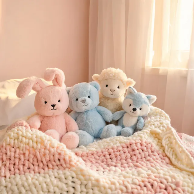 Plush animal friends